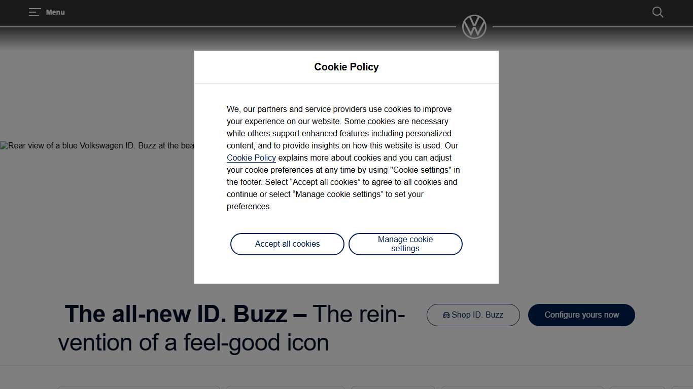 2025 VW ID. Buzz Electric Microbus Volkswagen Canada